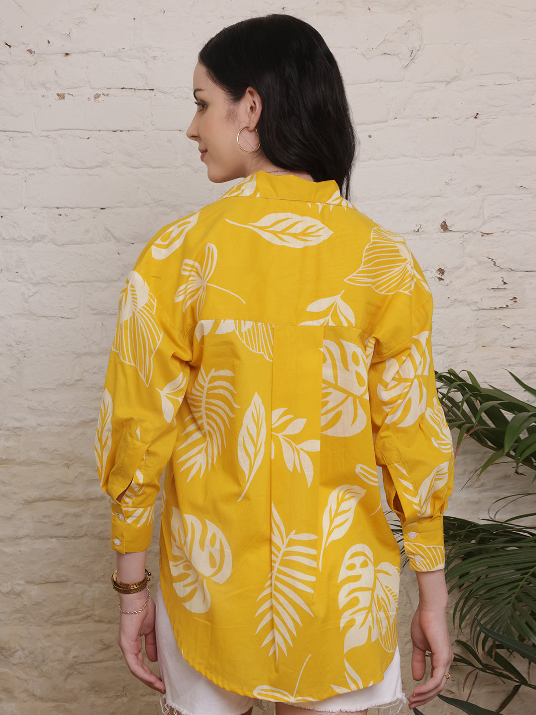 Golden Leafy Breeze Shirt