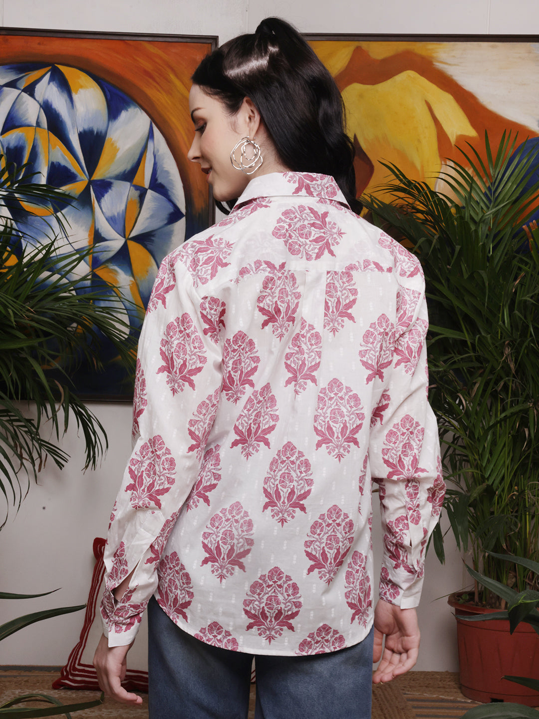 Rosewood Block Print Shirt