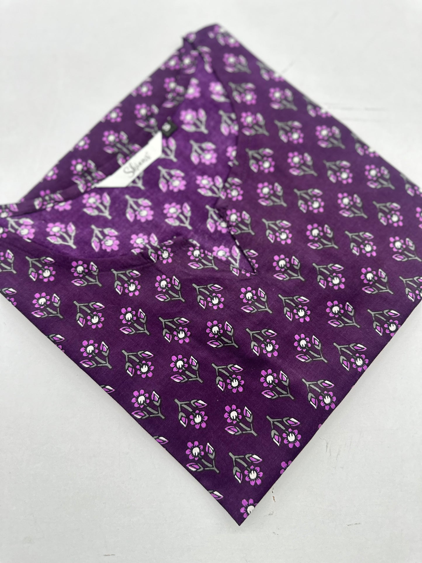Purple Short kurta