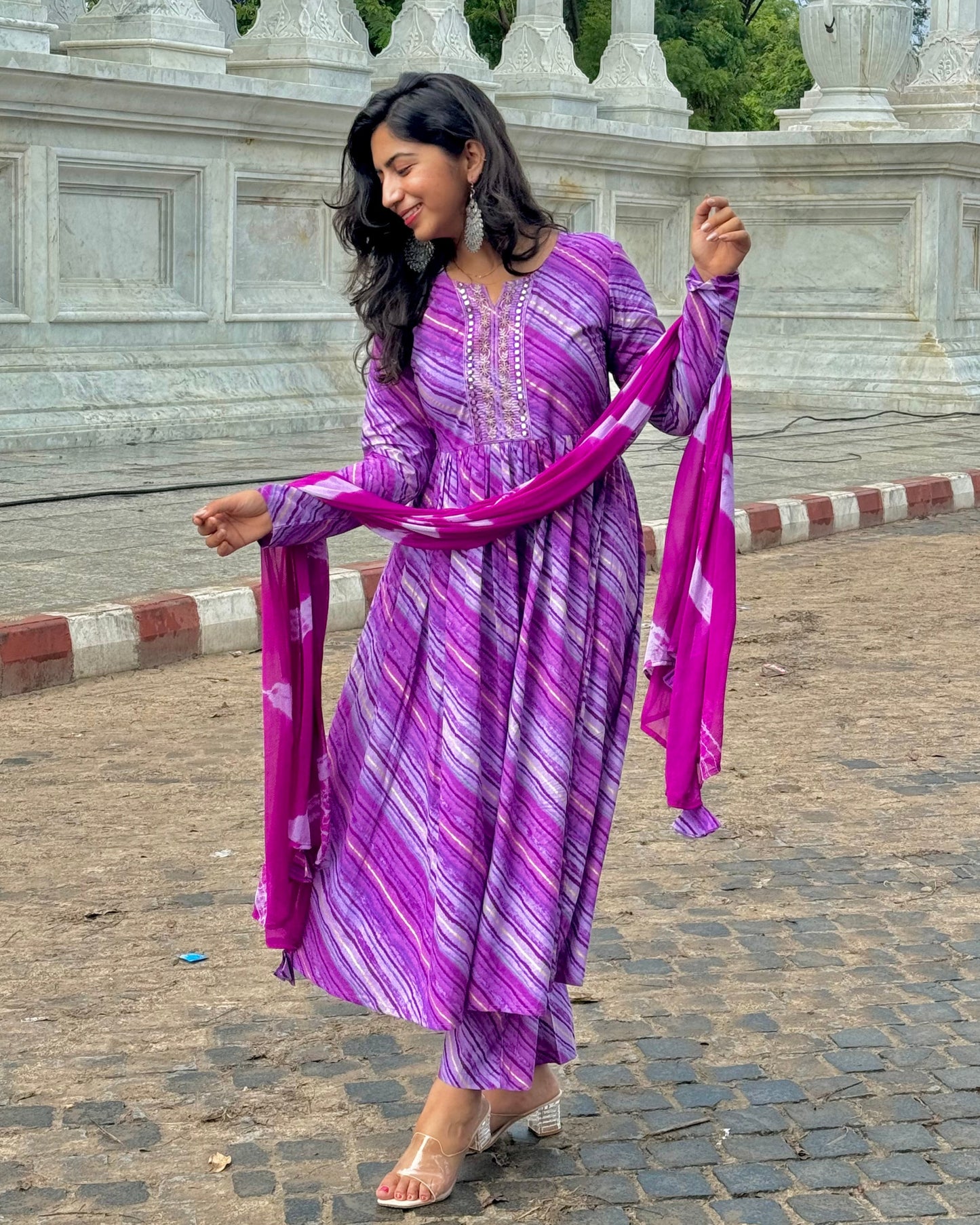 Deep Fuchsia Suit Set