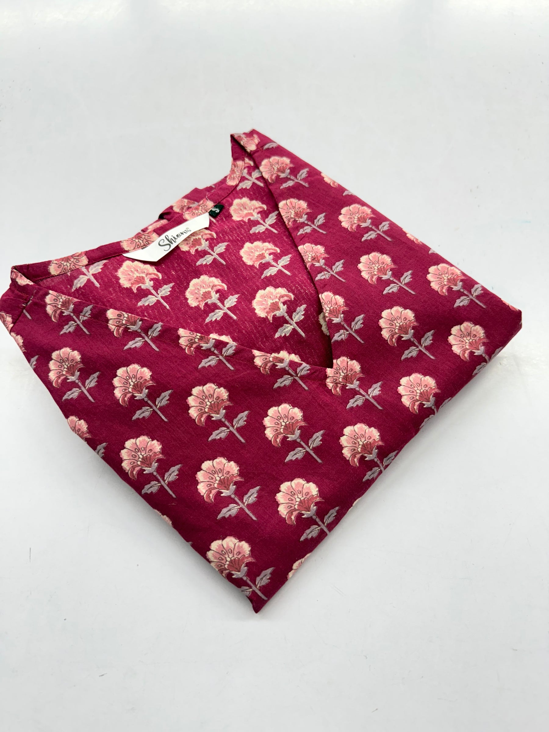 Wine Sleeveless Peplum Top
