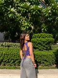 Tropical Tile  Short Kurti