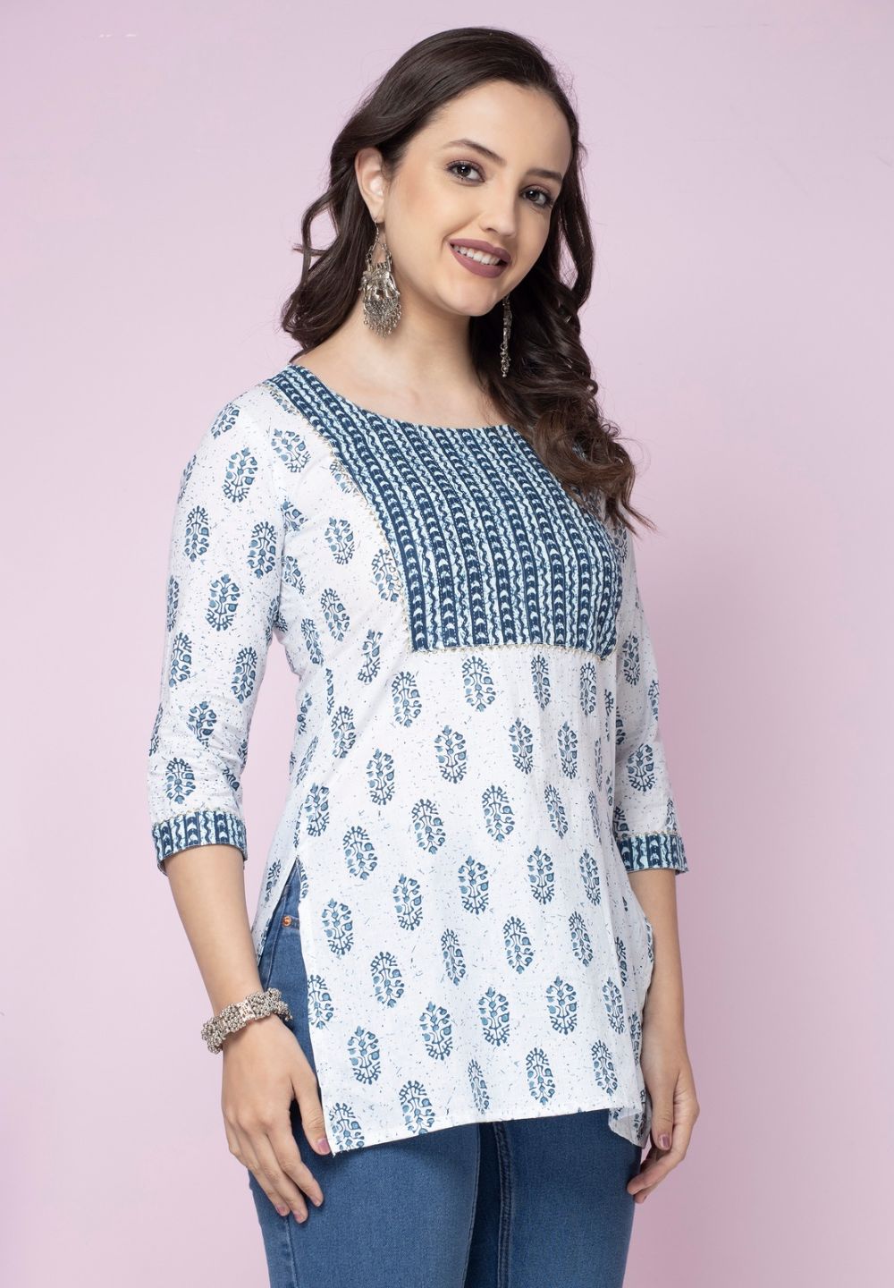 Shions Women Printed short kurti