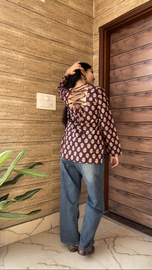 Hazel Short kurti