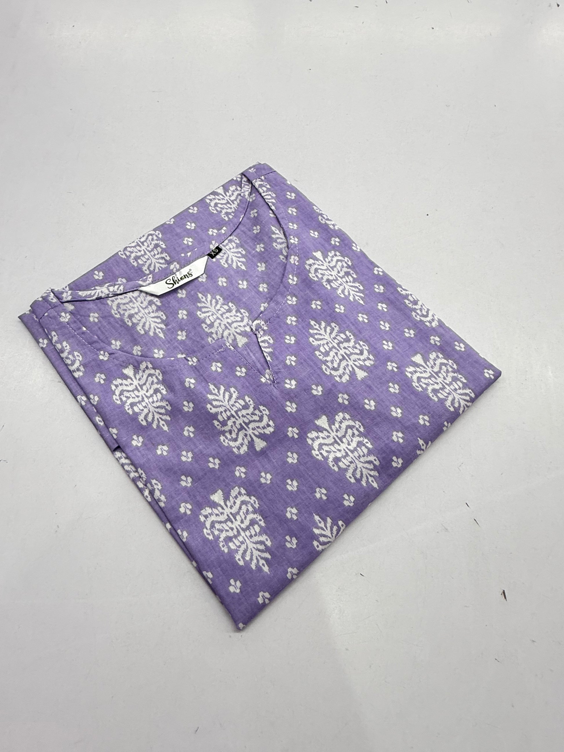 Lilac Short kurti