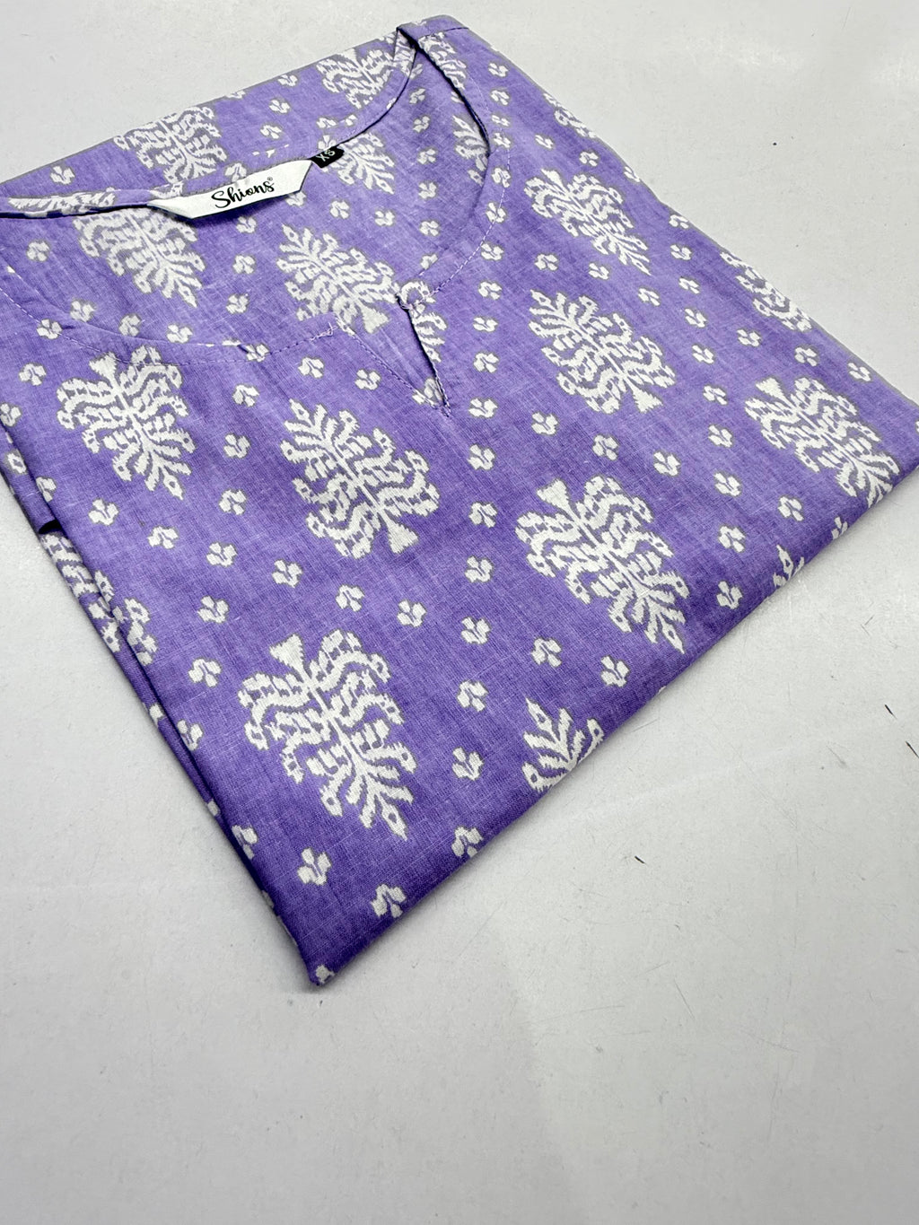 Lilac Short kurti