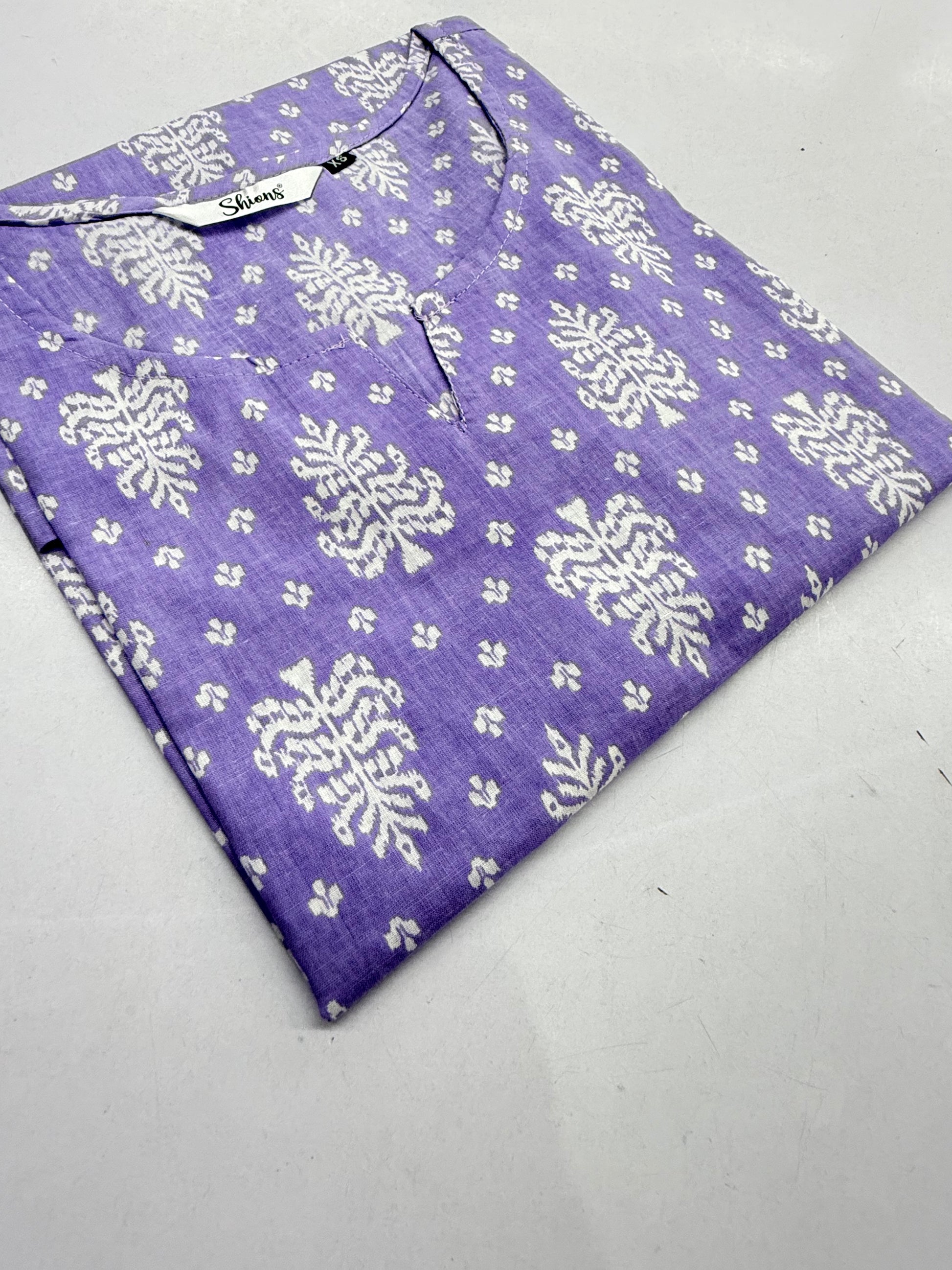 Lilac Short kurti