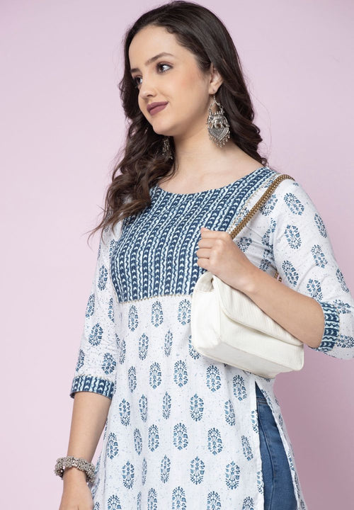 Shions Women Printed short kurti