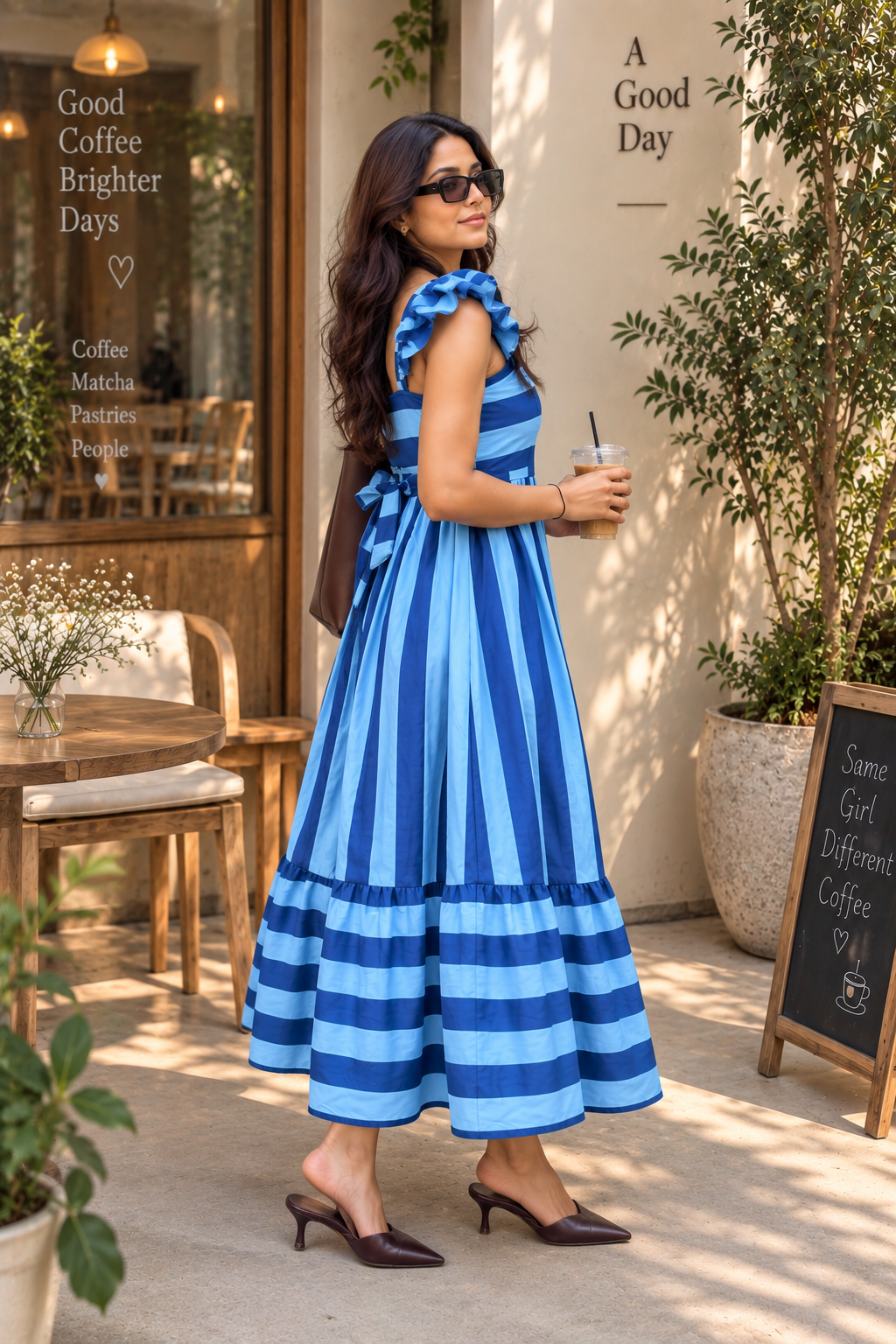 Blueberry Twirl Dress 🦋