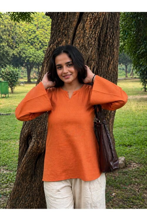 Peru Solid Work Wear Kurti