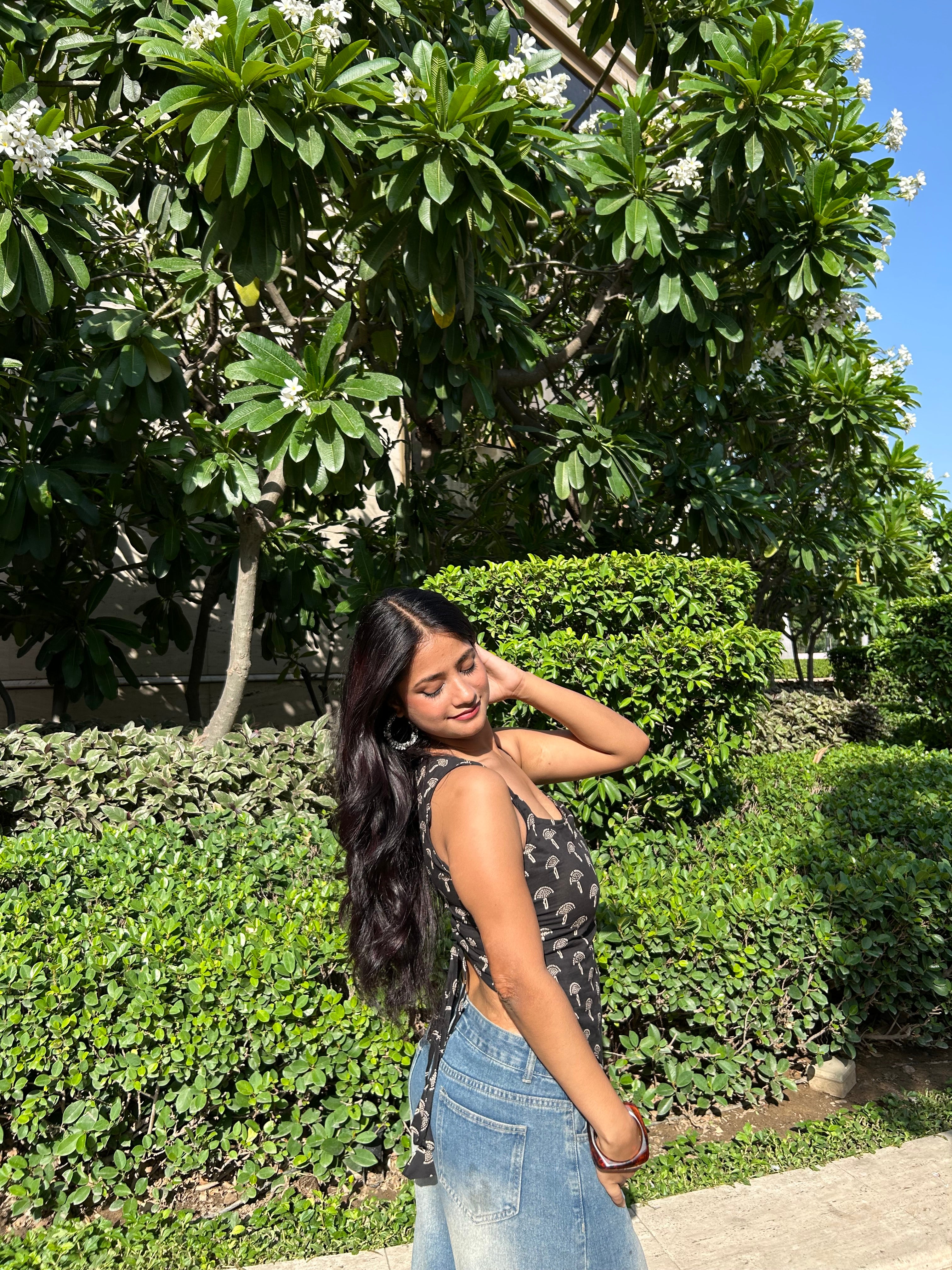 Backless desi baddie kurti