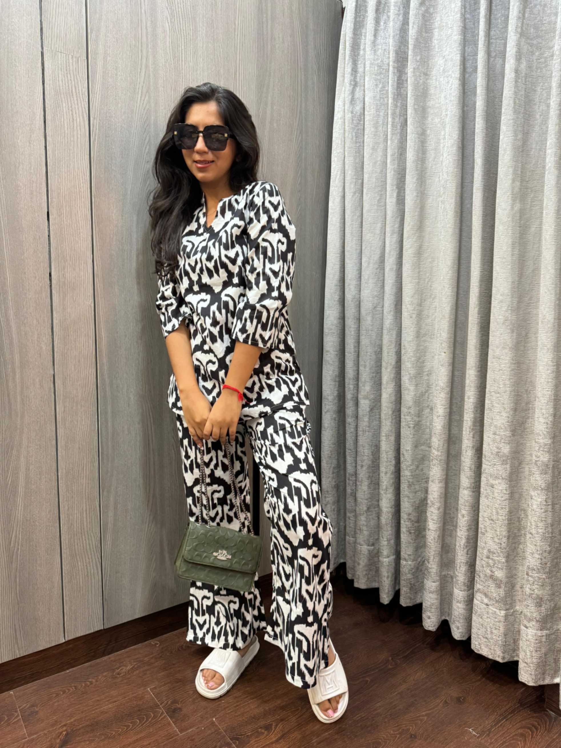 Geometric Glow Co-Ord Set