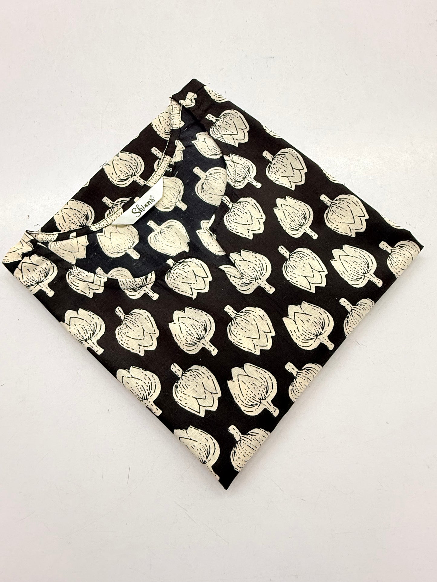 Black Short kurta (B/P)