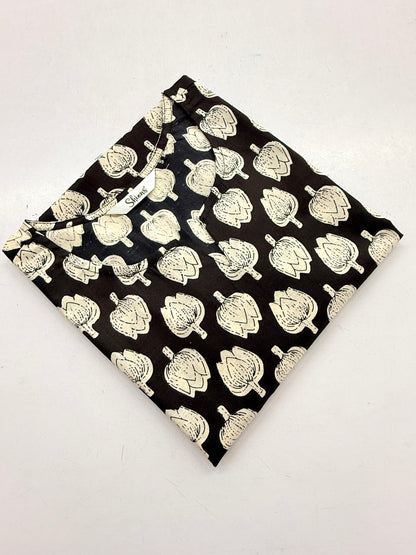 Black Short kurta (B/P)