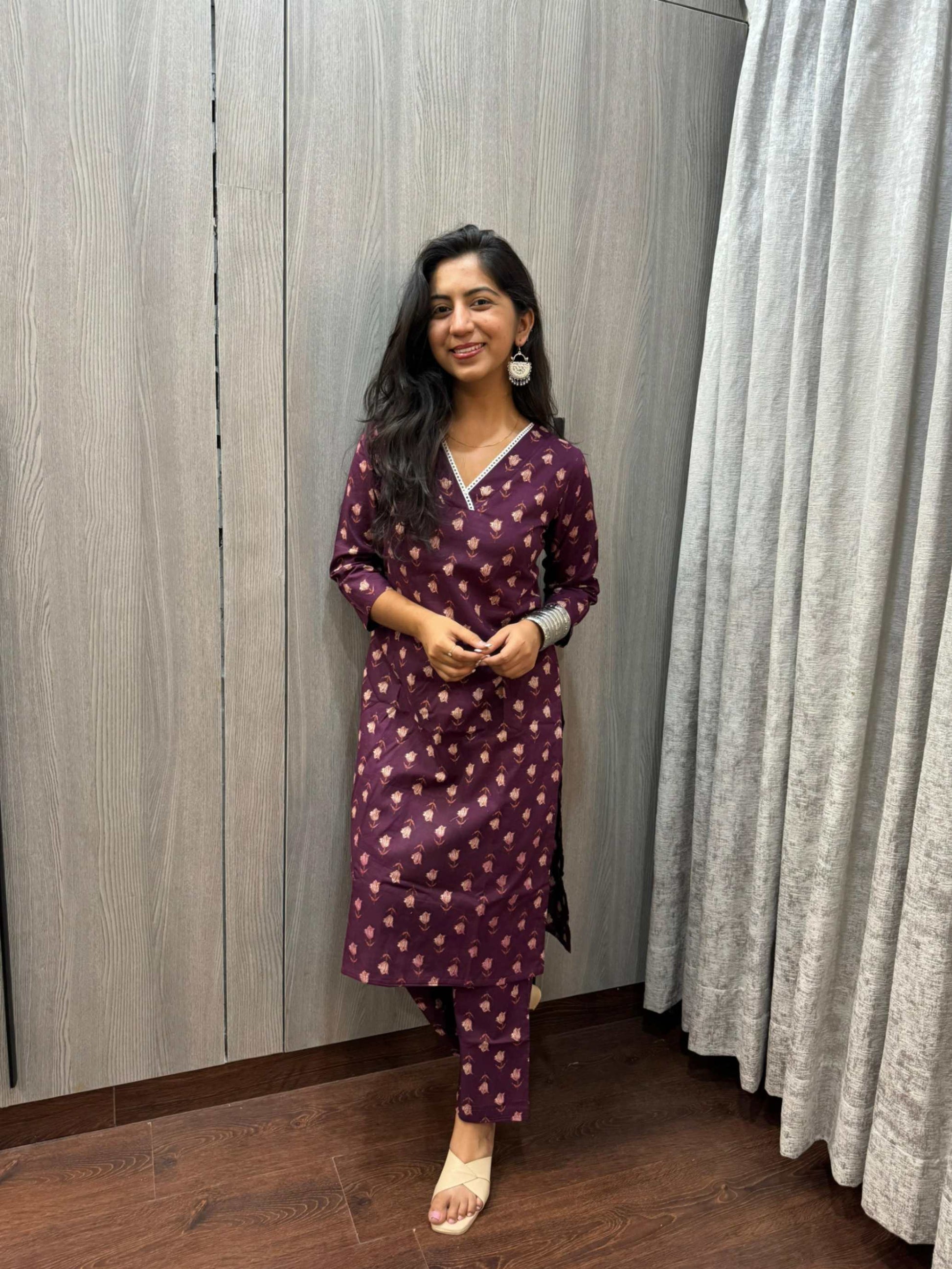 Wine Co-Ord Set