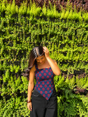 Tropical Tile  Short Kurti