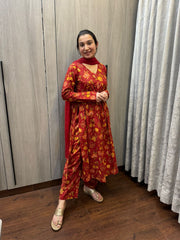 Alia Cut Style Long Flared Kurta