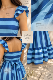 Blueberry Twirl Dress 🦋