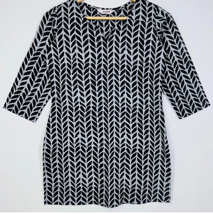 Grey leaves Short kurta