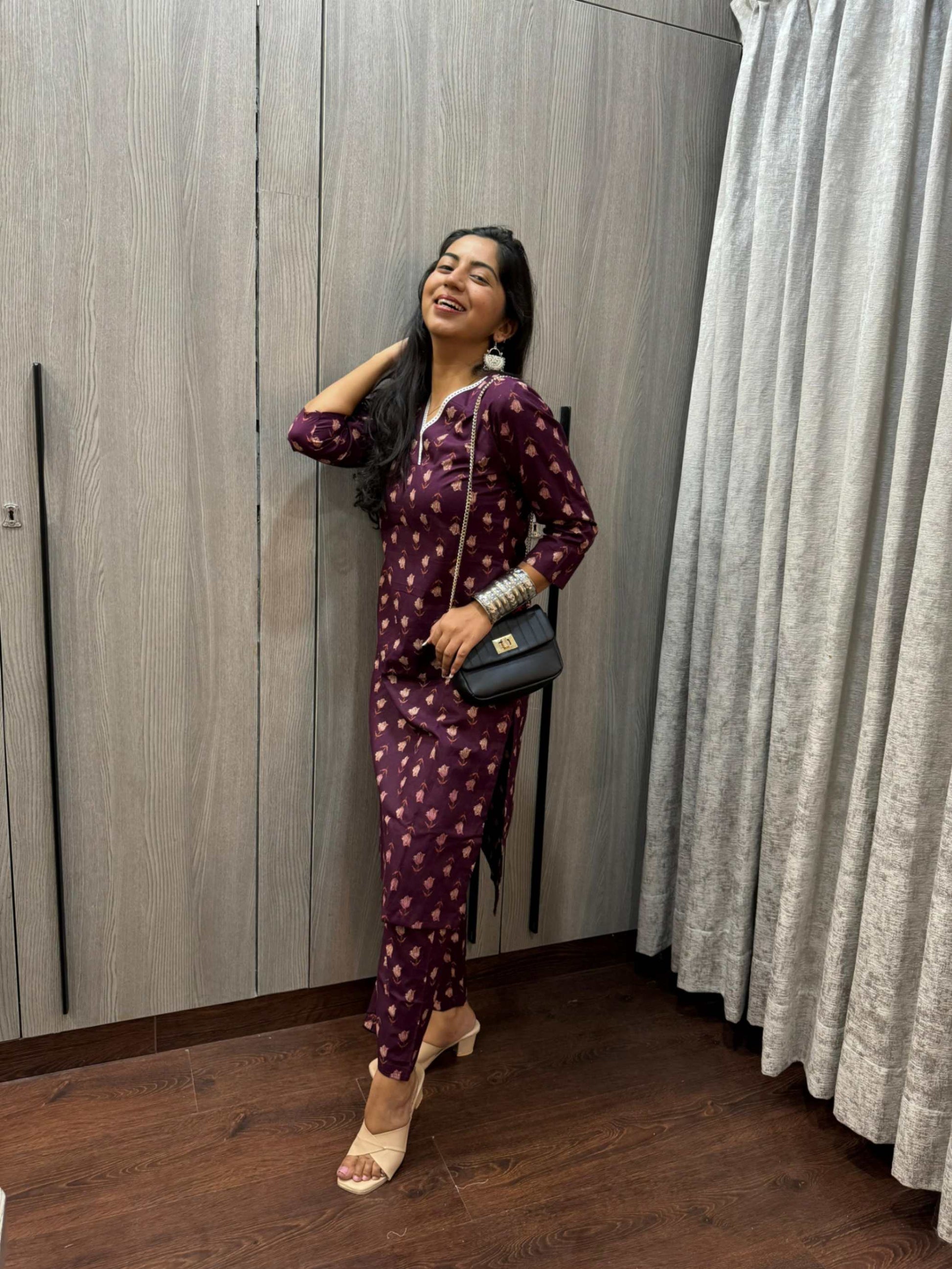 Wine Co-Ord Set