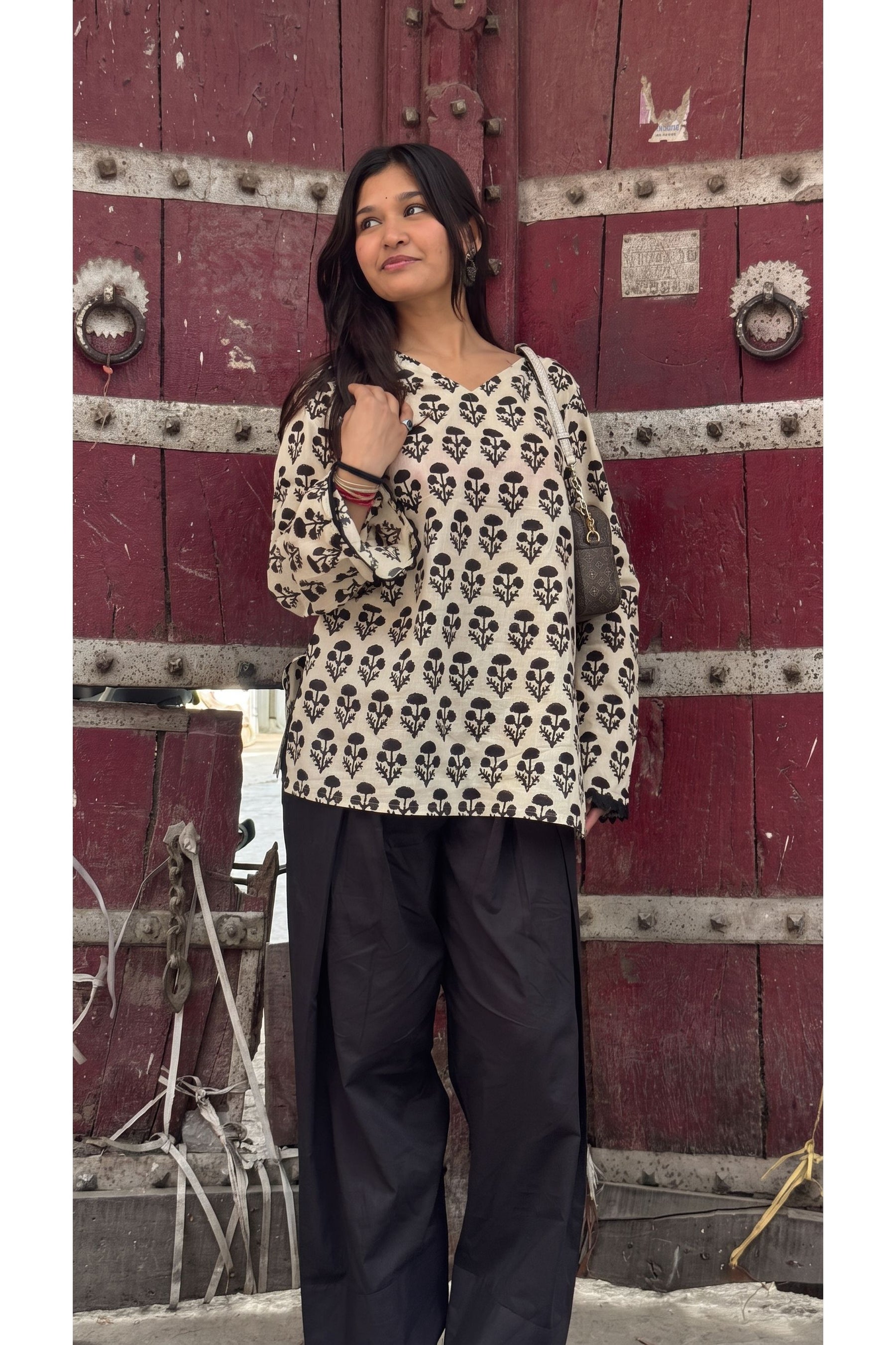 Ivory Buta Farshi Salwar Set