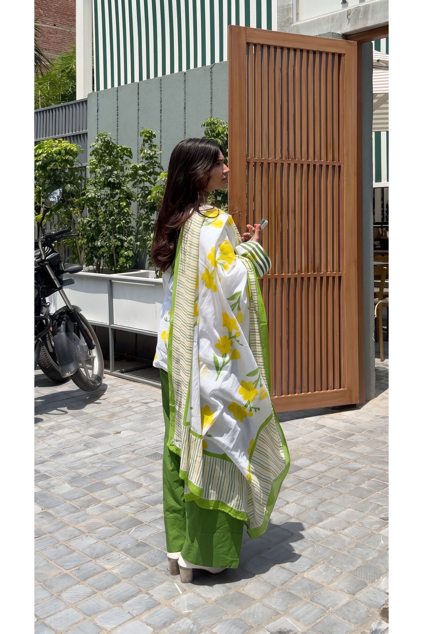 Spring Meadow Farshi Salwar Set