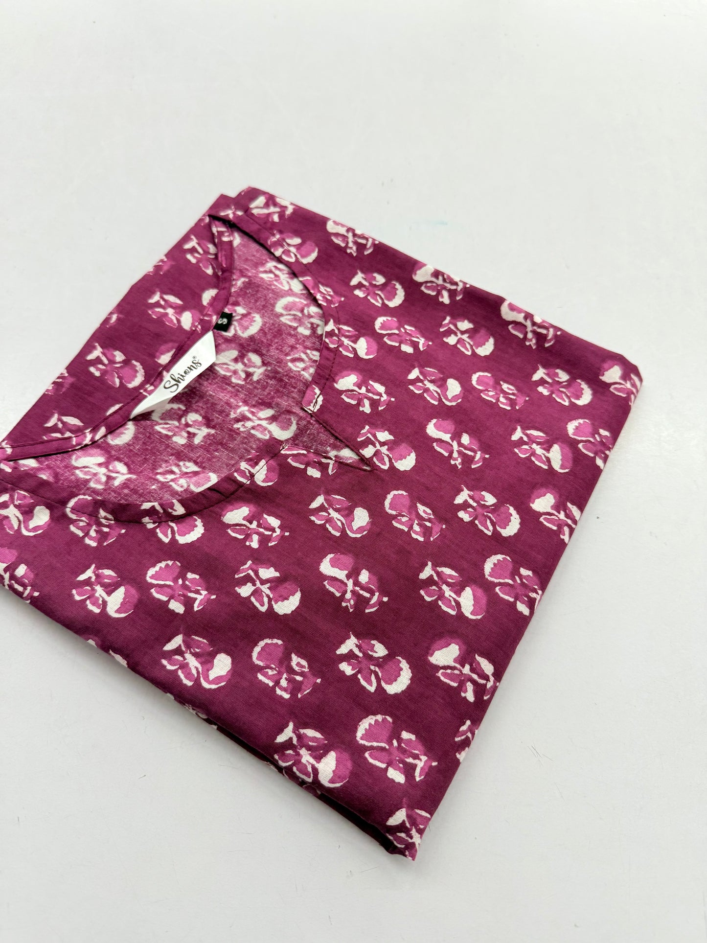 Wine-02 Short kurta