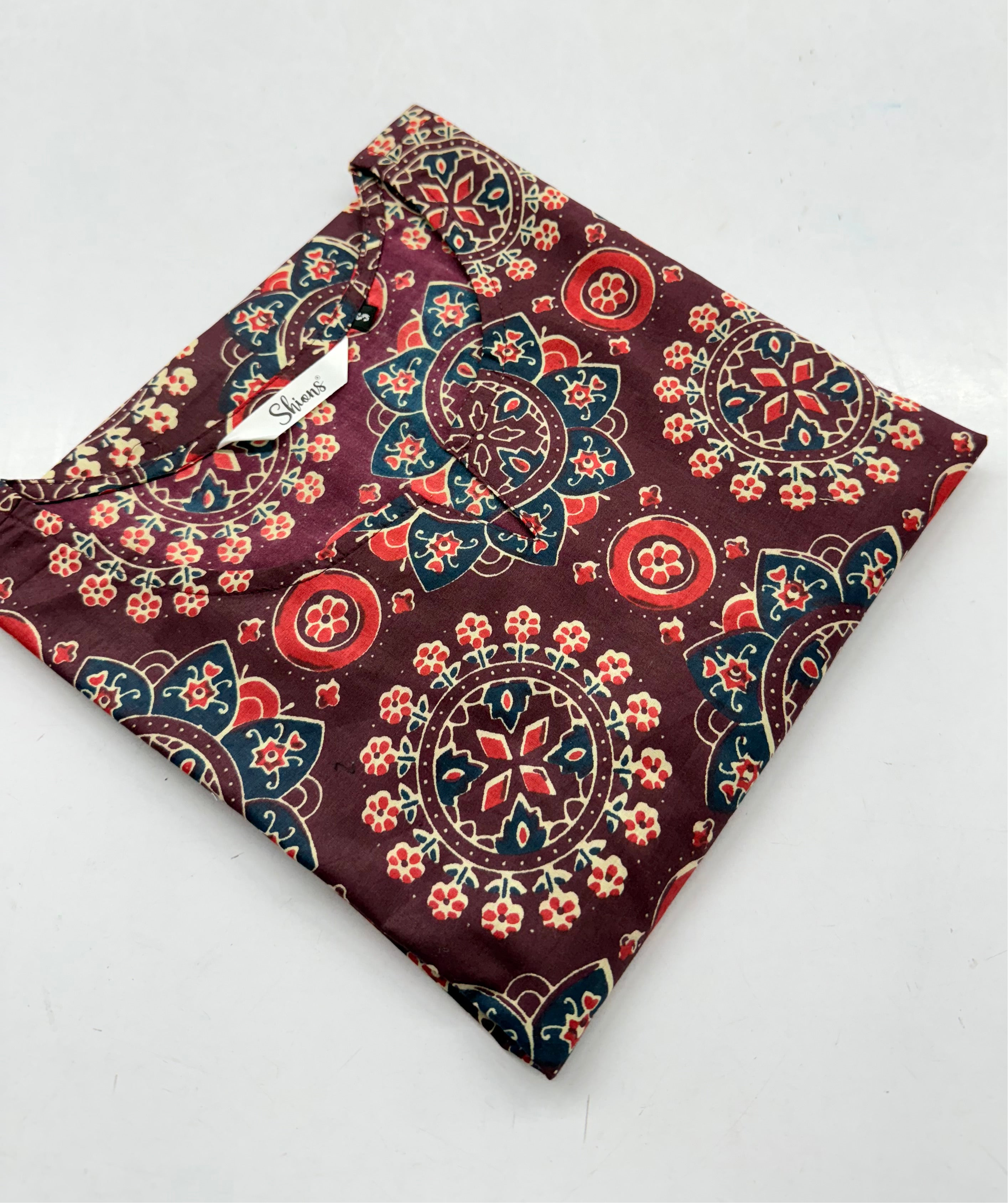 Ajrakh Short Kurti