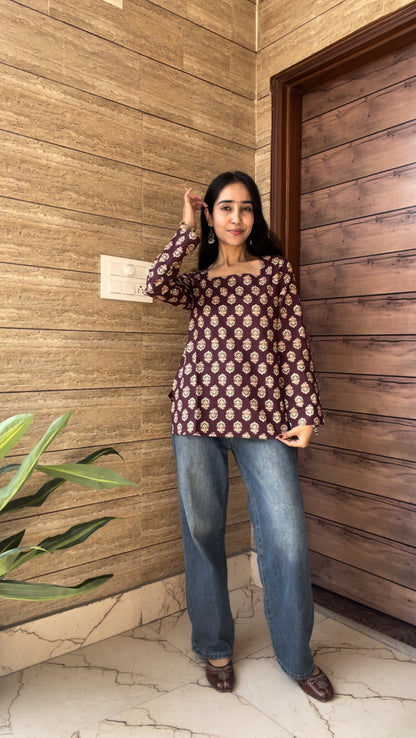 Hazel Short kurti