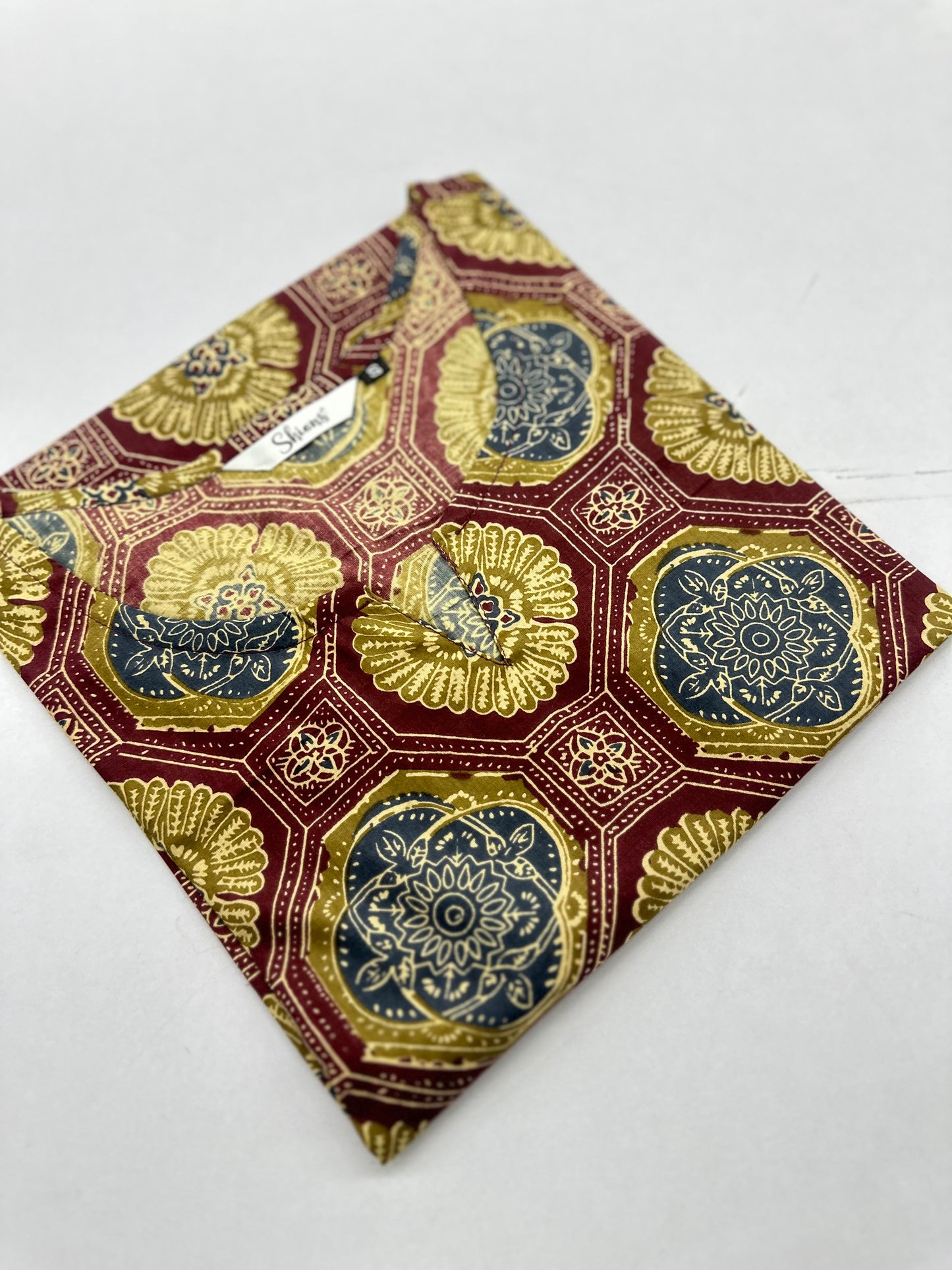 Ajrakh short kurta