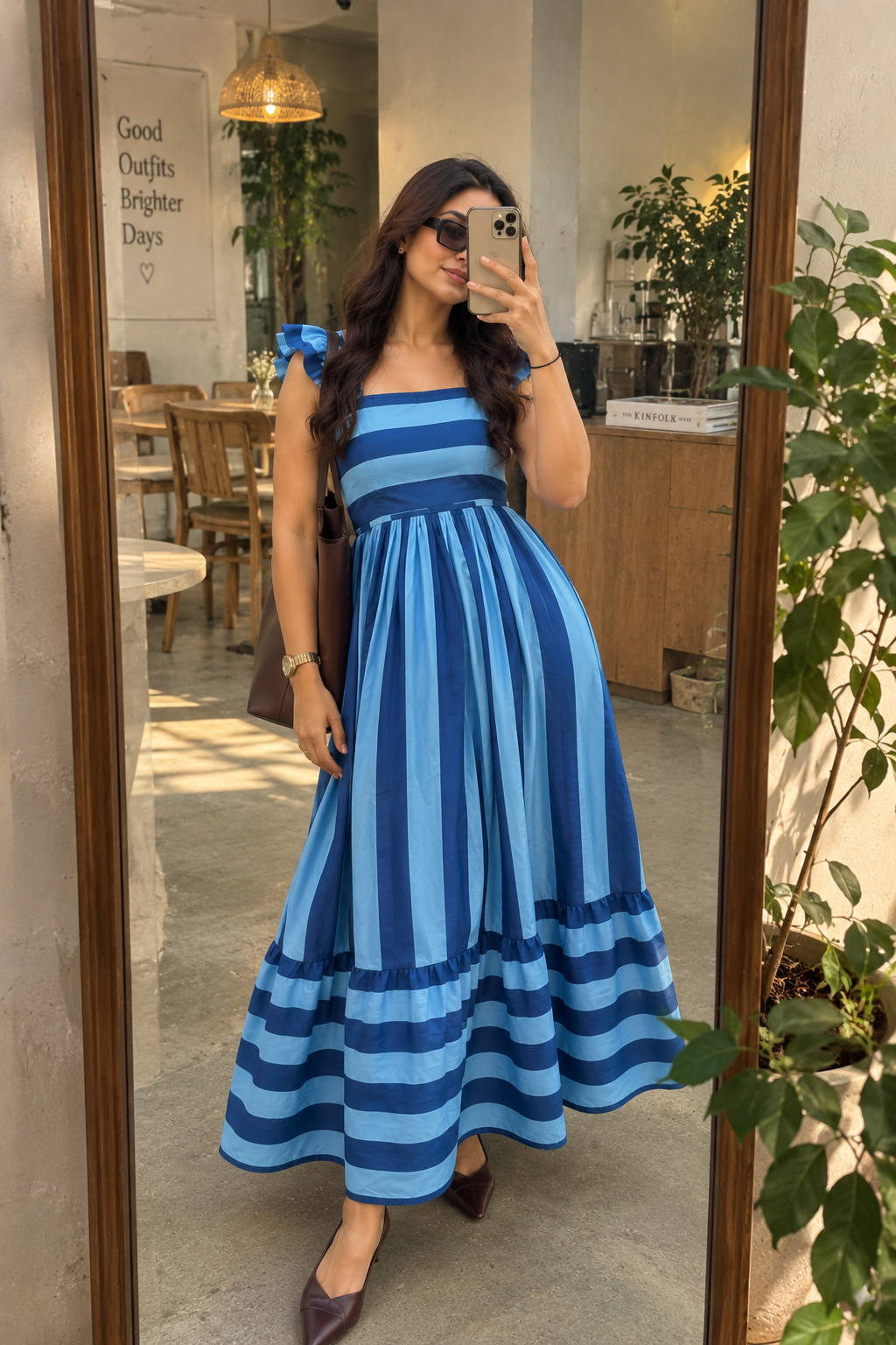 Blueberry Twirl Dress 🦋