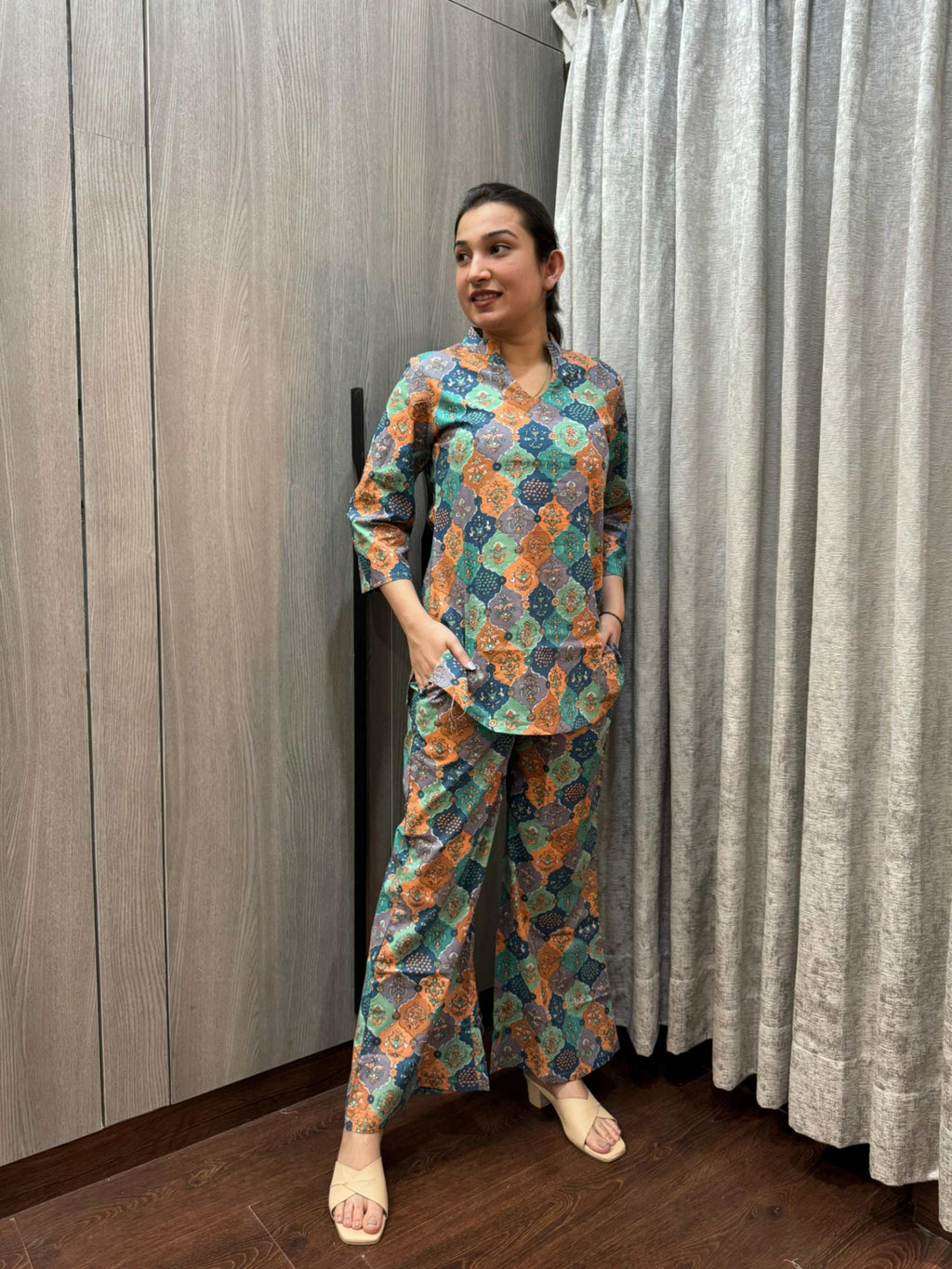 Modern Mosaic Co-Ord Set