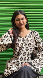 Ivory Buta Farshi Salwar Set