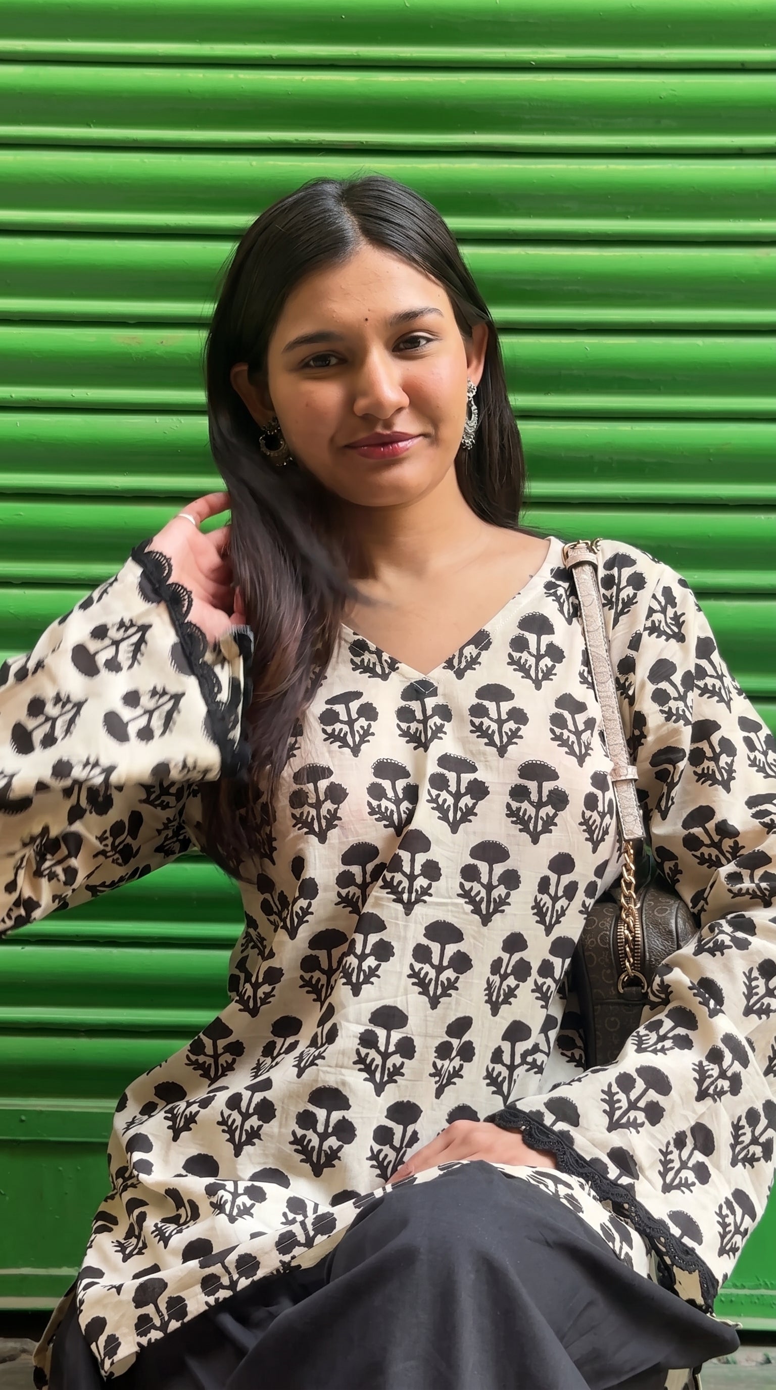 Ivory Buta Farshi Salwar Set