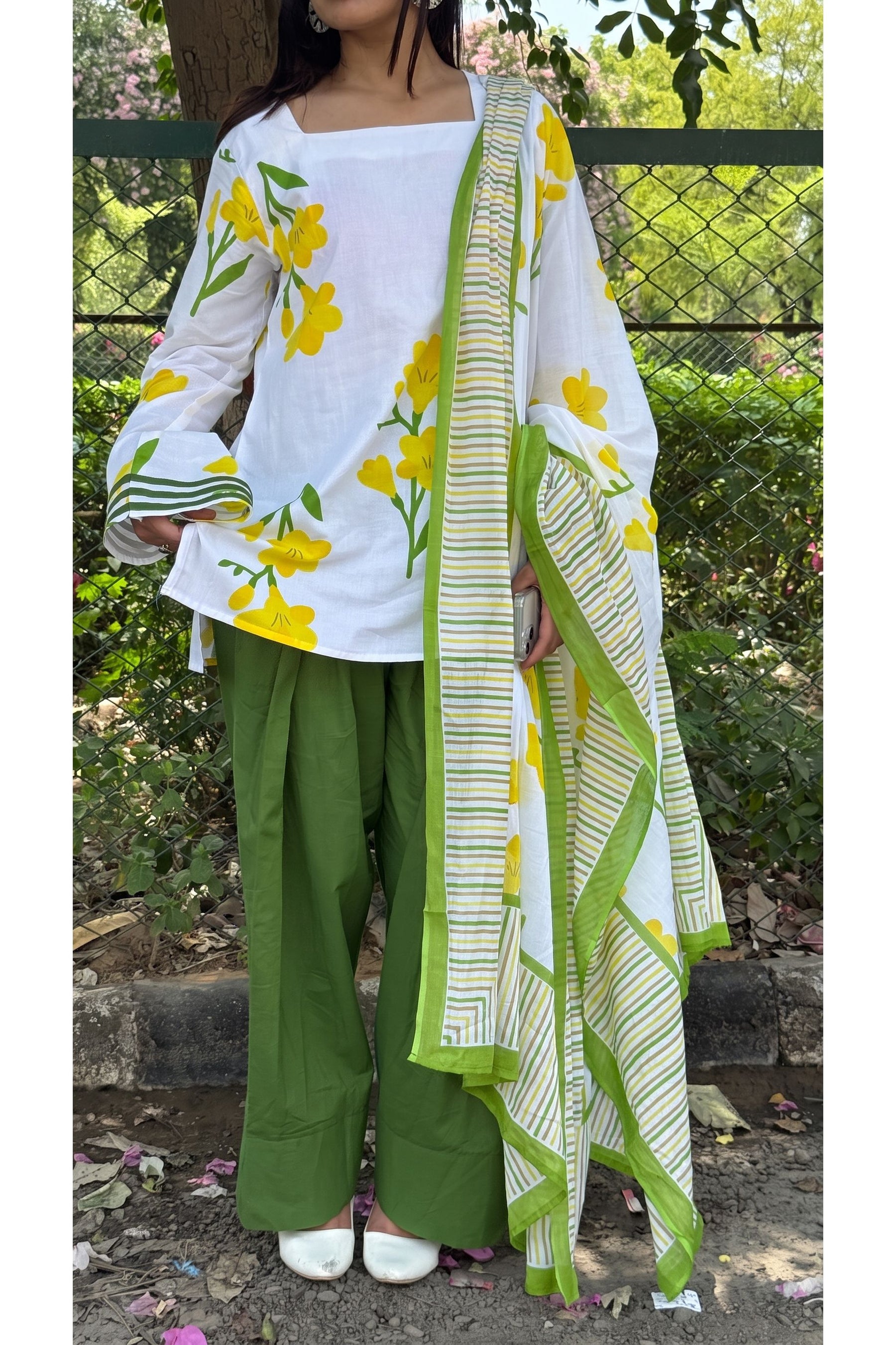 Spring Meadow Farshi Salwar Set