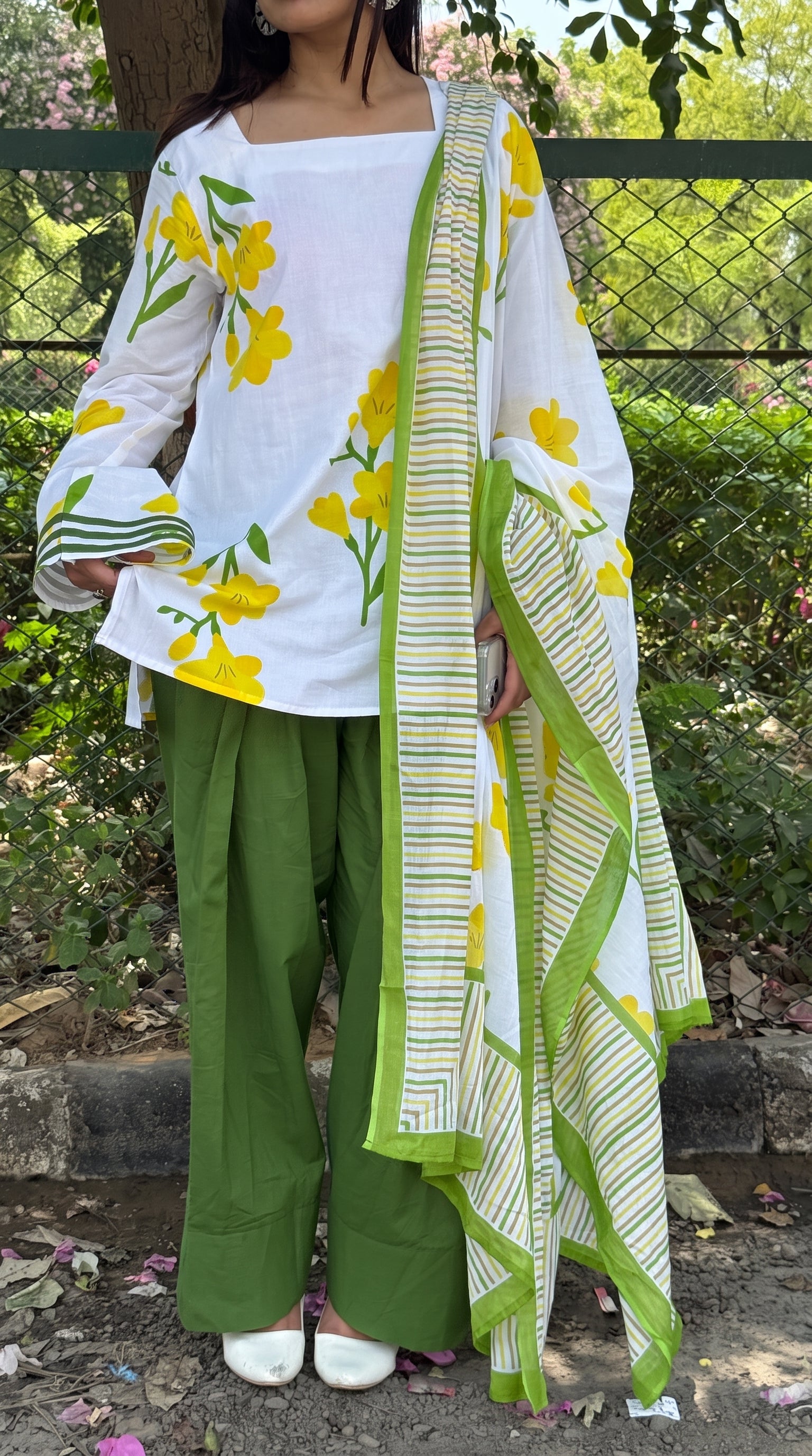 Spring Meadow Farshi Salwar Set