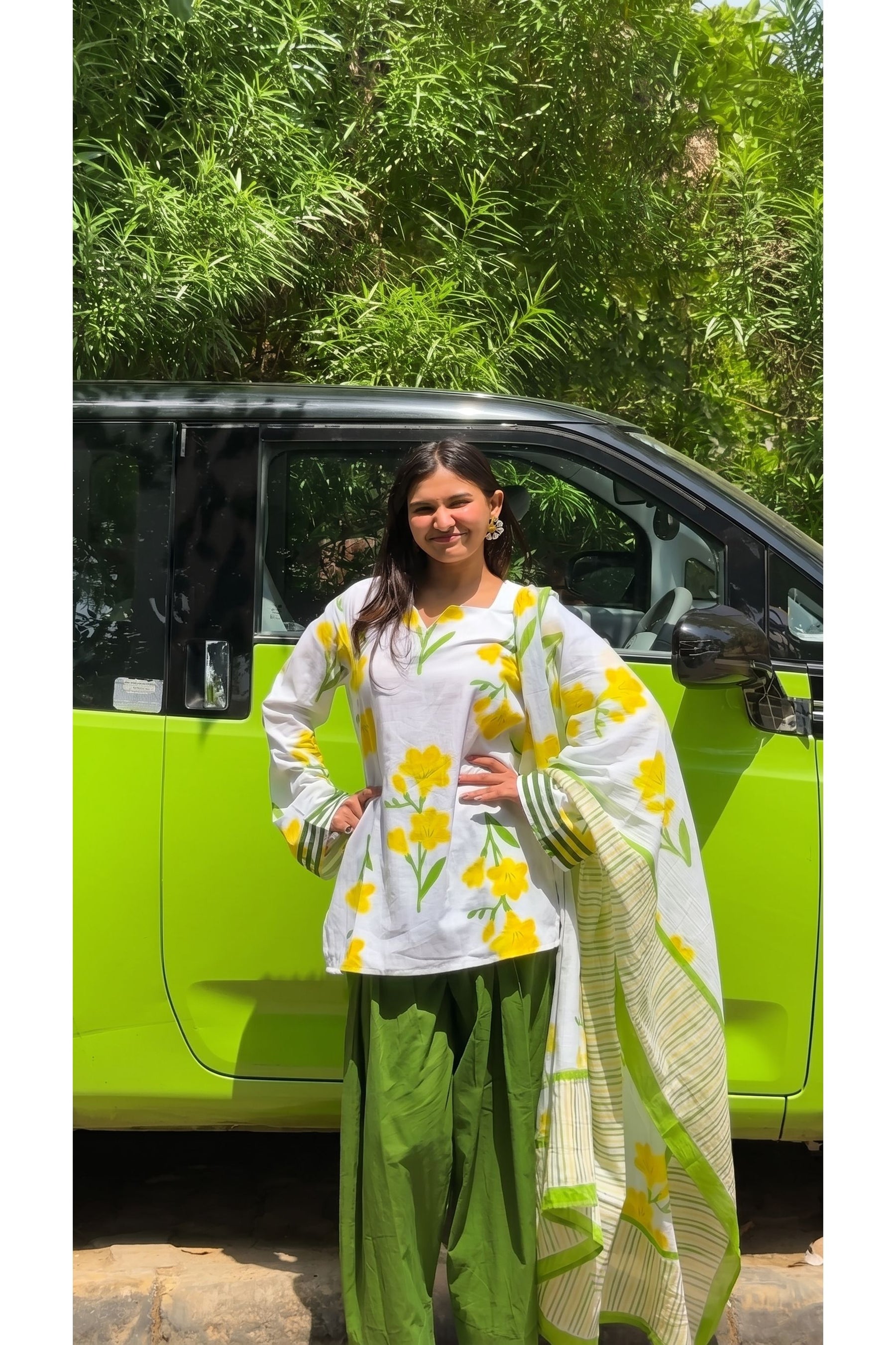 Spring Meadow Farshi Salwar Set