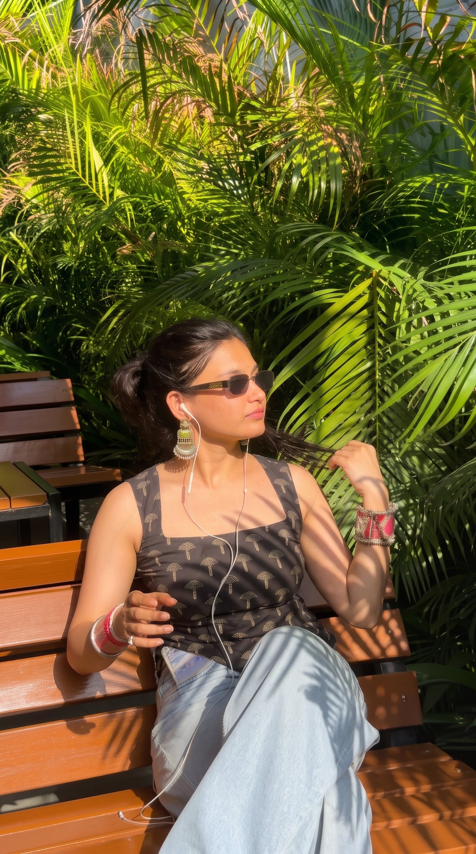 Monochrome Desi Baddie Kurti
