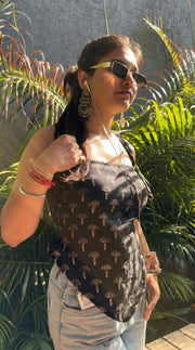 Monochrome Desi Baddie Kurti