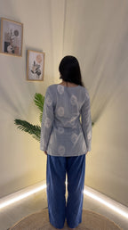 Neel Buti Farshi Salwar Set