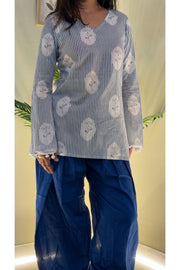 Neel Buti Farshi Salwar Set