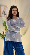Neel Buti Farshi Salwar Set