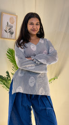 Neel Buti Farshi Salwar Set
