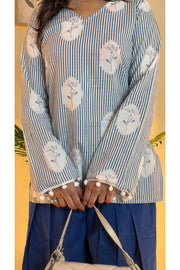 Neel Buti Farshi Salwar Set
