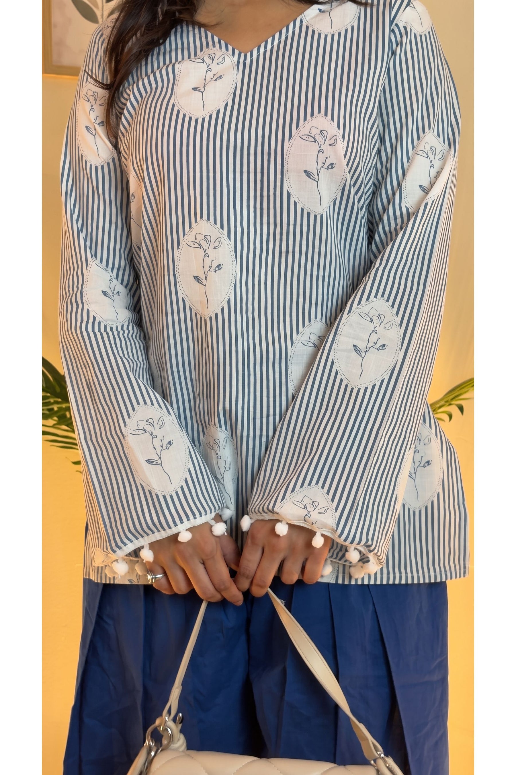 Neel Buti Farshi Salwar Set