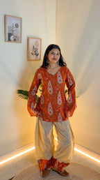 Amber Paisley Farshi Salwar Set