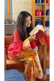 Abstract Flora Farshi Salwar Set