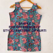 Sleeveless Short Kurti