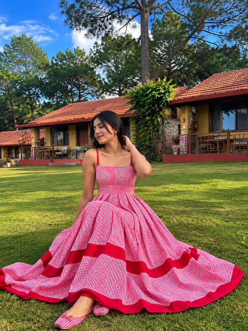 Pink Scarlet Maxi Dress