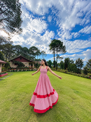 Pink Scarlet Maxi Dress